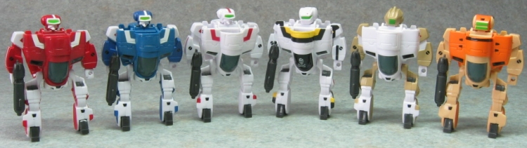 TOYNAMI ROBOTECH SUPER DEFORMED MORPHERS VERITECH GIFT SET WITH VF-1A BEN (gCi~ {ebN x)