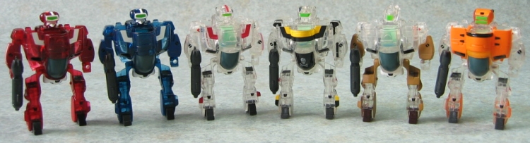 TOYNAMI ROBOTECH SUPER DEFORMED MORPHERS VERITECH GIFT SET SKELETON VERSION (gCi~ {ebN XPg)