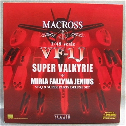 YAMATO(やまと) 超時空要塞マクロス 1/48 完全変形 VF-1J スーパーバルキリー ミリア機 TV版 (Miria Fallyna Jenius)