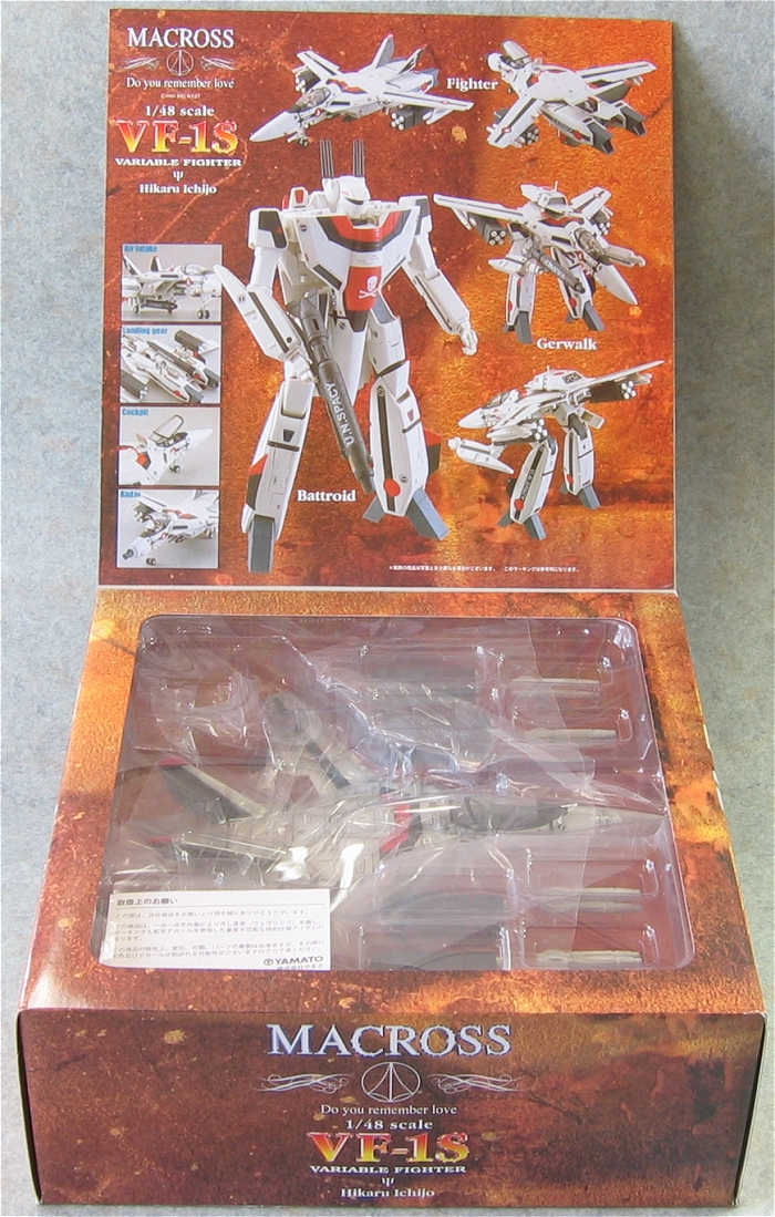 YAMATO(やまと) 超時空要塞マクロス 1/48 完全変形 VF-1S
