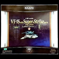 YAMATO(やまと) 超時空要塞マクロス 1/60 完全変形 VF-1S with スーパー&ストライクパーツ ロイ・フォッカー機
