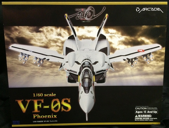 ARCADIA(アルカディア) 1/60 完全変形 マクロスゼロシリーズ VF-0S フェニックス